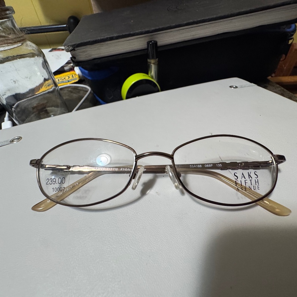 Saks Fifth Avenue Prescription eyeglasses